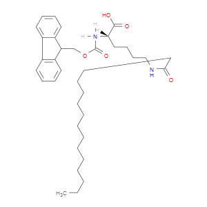 Fmoc-Lys(palmitoyl)-OH图片