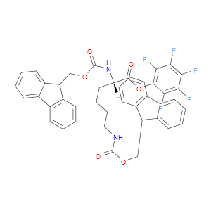 N,N'-双(芴甲氧羰基)-L-赖氨酸五氟苯基酯图片