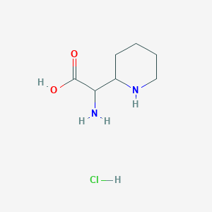 2-(PIPERIDIN-2-YL)GLYCINE HYDROCHLORIDE图片
