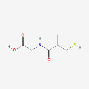 N-(3-Mercapto-2-methylpropanoyl)glycine图片