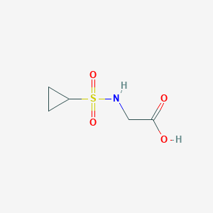 N-(Cyclopropylsulfonyl)glycine图片