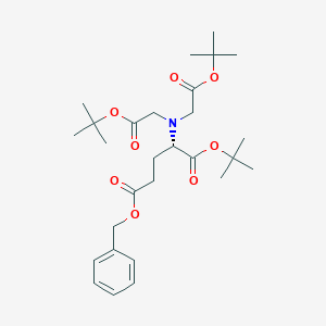 N,N-Bis[2-(1,1-dimethylethoxy)-2-oxoethyl]-L-glutamic Acid 1-(1,1-Dimethylethyl)5-(Phenylmethyl)Ester图片