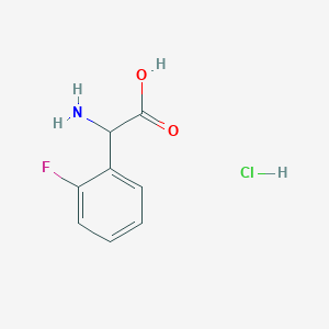 (2-Fluorophenyl)glycine hydrochloride图片