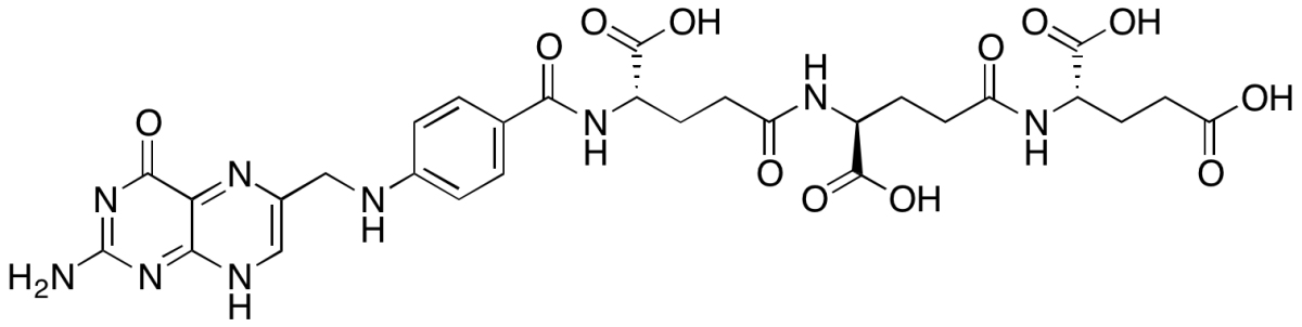Pteroyltri-γ-L-glutamic acid图片