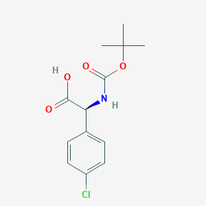 N-Boc-2-(4'-Chlorophenyl)-L-glycine图片