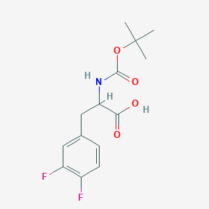 Boc-3,4-difluoro-DL-phenylalanine图片