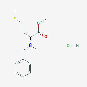 N-Benzyl-N-methyl-D-methionine methyl ester hydrochloride图片