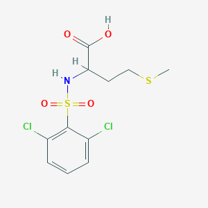 ((2,6-Dichlorophenyl)sulfonyl)methionine图片