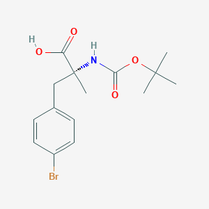 Boc-a-methyl-D-4-bromophenylalanine图片