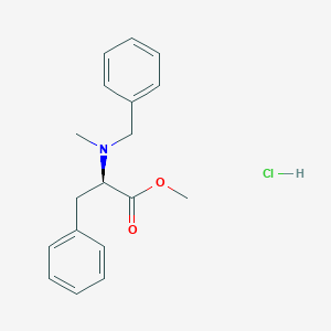 Na-Benzyl-Na-methyl-D-phenylalanine methyl ester hydrochloride图片