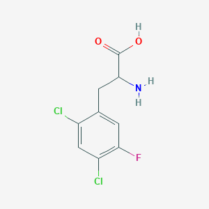 2,4-Dichloro-5-fluoro-DL-phenylalanine图片