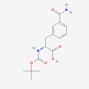 Boc-D-3-carbamoylphenylalanine图片