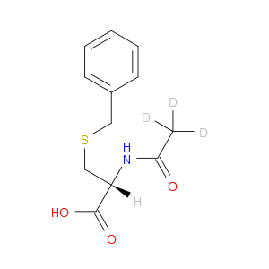 N-(乙酰-d3)-S-苄基-L-半胱氨酸图片