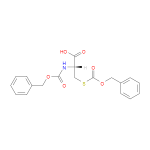 N,S-双(苄氧羰基)-L-半胱氨酸图片