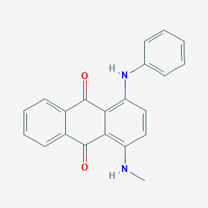 1-(Methylamino)-4-(phenylamino)anthracene-9,10-dione图片