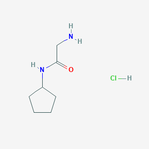 2-氨基-N-环戊基乙酰胺盐酸盐图片
