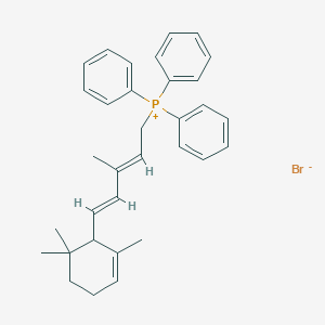 [(2E,4E)-3-Methyl-5-(2,6,6-trimethyl-1-cyclohexen-1-yl)-2,4-pentadien-1-yl]triphenyl-phosphonium Bromide图片