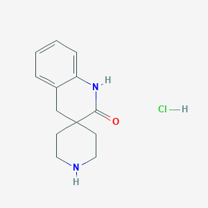 2',4'-Dihydro-1'H-spiro[piperidine-4,3'-quinoline]-2'-one hydrochloride图片
