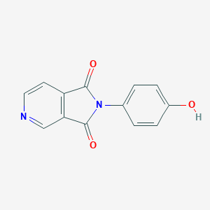 2-(4-hydroxyphenyl)-1H-pyrrolo[3,4-c]pyridine-1,3(2H)-dione图片
