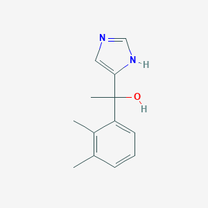 α-(2,3-Dimethylphenyl)-α-methyl-1H-imidazole-5-methanol图片