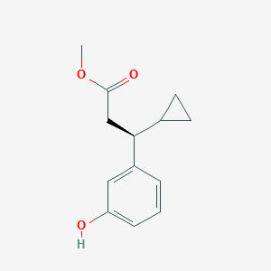 (βS)-β-环丙基-3-羟基苯丙酸甲酯图片