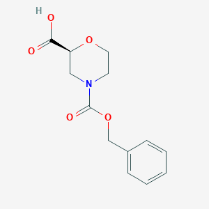 (S)-N-Cbz-2-吗啉甲酸图片