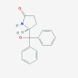 (5S)-5-(羟基二苯基甲基)-2-吡咯烷酮图片