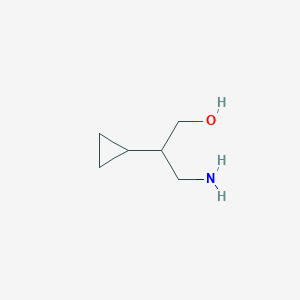 3-amino-2-cyclopropylpropan-1-ol图片
