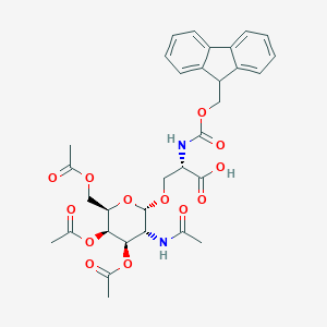N-Fmoc-O-[3,4,6-tri-O-acetyl-2-(acetylamino)-2-deoxy-α-D-galactopyranosyl]-L-serine图片