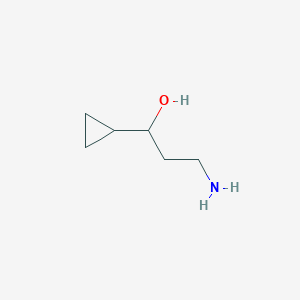 3-amino-1-cyclopropylpropan-1-ol图片
