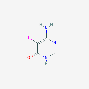 6-Amino-5-iodopyrimidin-4-ol图片
