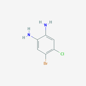 4-BROMO-5-CHLOROBENZENE-1,2-DIAMINE图片
