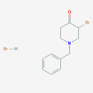 1-Benzyl-3-bromopiperidin-4-one Hydrobromic Salt图片