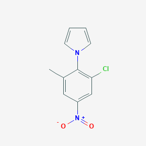 1-(2-Chloro-6-methyl-4-nitrophenyl)-1H-pyrrole图片