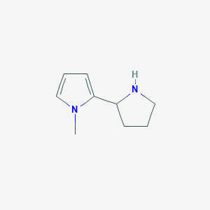 1-methyl-2-(pyrrolidin-2-yl)-1H-pyrrole图片