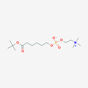 tert-Butyl 6-(O-Phosphorylcholine)hydroxyhexanoate图片