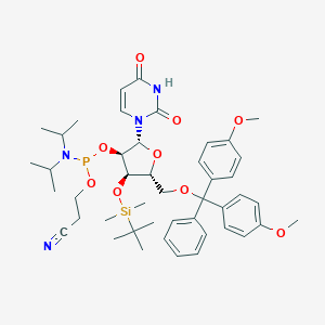 3'-O-tert-Butyldimethylsilyl-uridine-5'-O-DMT-2'-CE Phosphoramidite图片