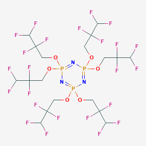 2,2,4,4,6,6-Hexakis(2,2,3,3-tetrafluoropropoxy)-2λ5,4λ5,6λ5-1,3,5,2,4,6-triazatriphosphorine图片