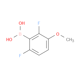 2,6-二氟-3-甲氧基苯硼酸(含有不等量的酸酐)图片