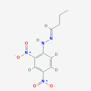 Butyraldehyde 2,4-Dinitrophenylhydrazone-d3图片