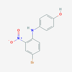 4-(4-bromo-2-nitroanilino)benzenol图片