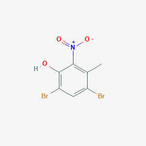 4,6-dibromo-3-methyl-2-nitrophenol图片