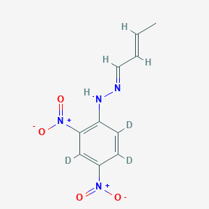Crotonaldehyde 2,4-Dinitrophenylhydrazone-d3图片
