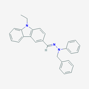 9-Ethylcarbazole-3-carboxaldehyde N-Benzyl-N-phenylhydrazone图片