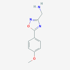 [5-(4-methoxyphenyl)-1,2,4-oxadiazol-3-yl]methylamineͼƬ
