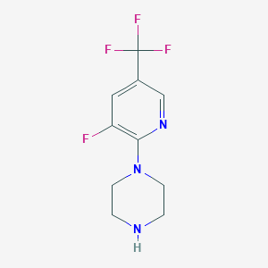 1-(3-fluoro-5-(trifluoromethyl)pyridin-2-yl)piperazineͼƬ