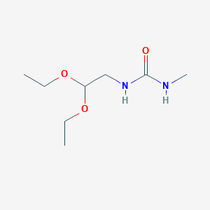 1-(2,2-Diethoxyethyl)-3-methylurea图片