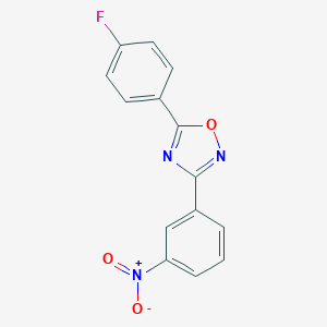 5-(4-Fluorophenyl)-3-(3-nitrophenyl)-1,2,4-oxadiazole图片