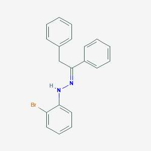 N-(2-Bromophenyl)-N'-(1,2-diphenylethylidene)hydrazine图片