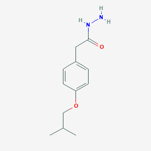 2-[4-(2-Methylpropoxy)phenyl]acetohydrazide图片